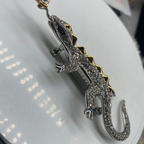 Alexis Bittar Gecko Pav�� Collection Brooch - Picture 5 of 5